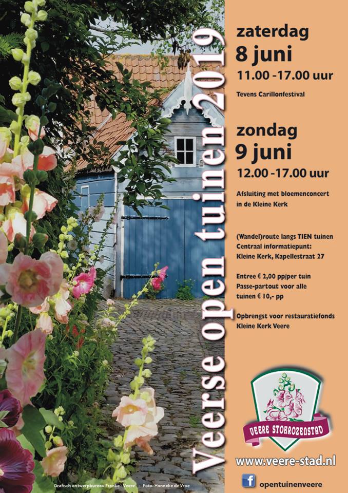 2019 poster Open Tuinen Veere